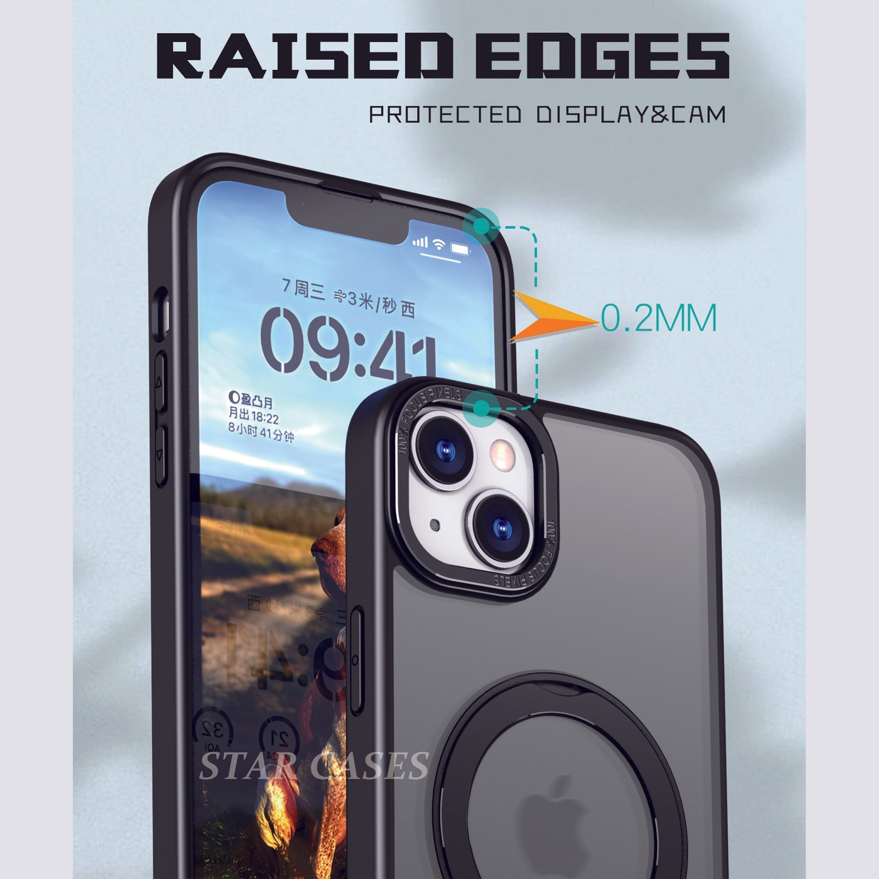 iPhone 16 360 Rotating Strong Magsafe Case