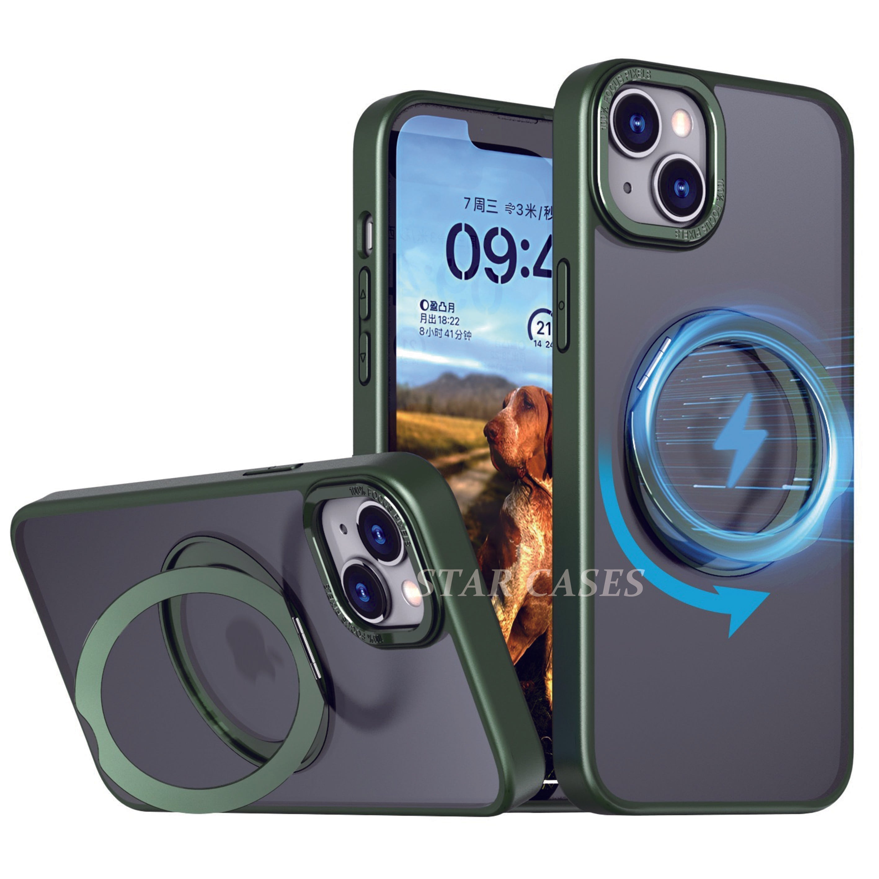 iPhone 16 360 Rotating Strong Magsafe Case