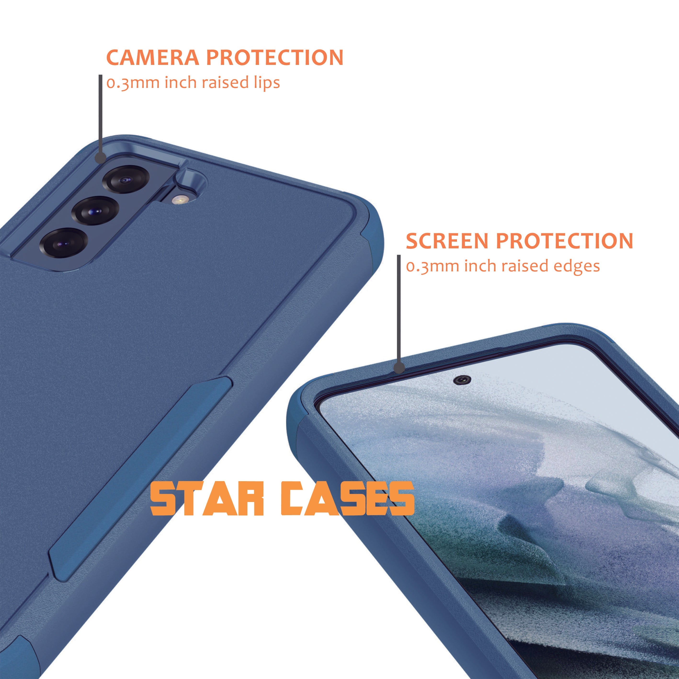 Samsung S21 Plus Hybrid Shockproof Commuter Case