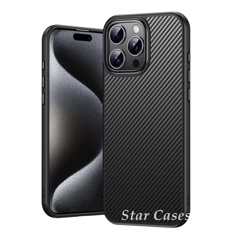 iPhone 16 Plus Heavy Duty Kevlar Magnetic Magsafe Case