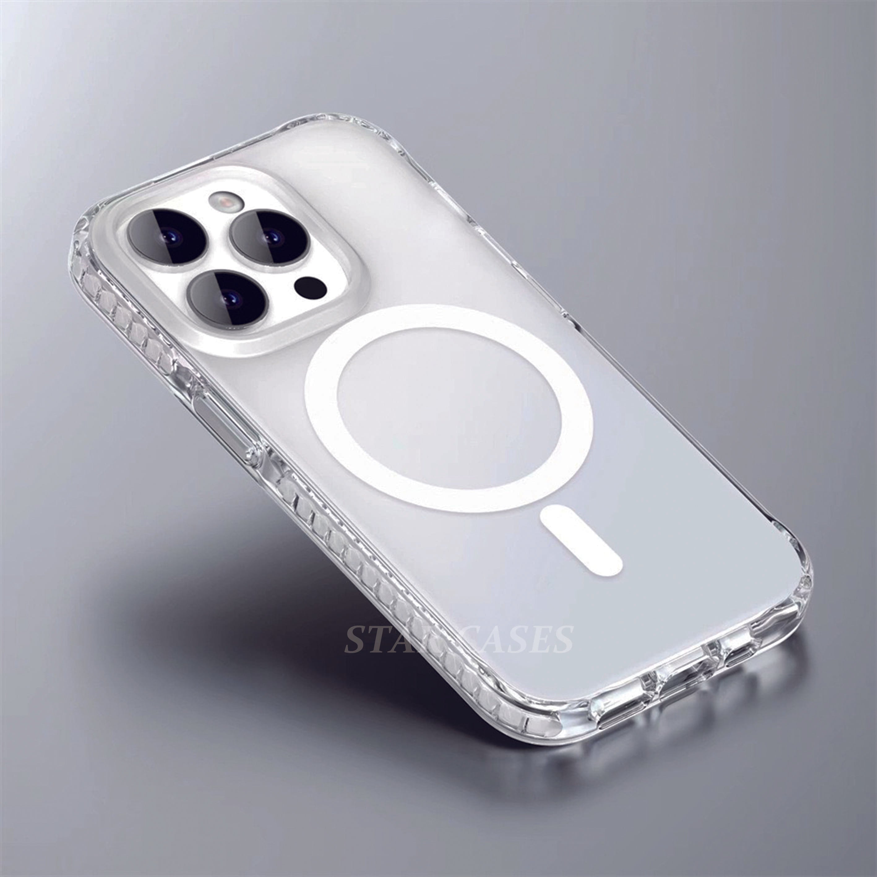 iPhone 15 Gradient Color Matte Magsafe Case