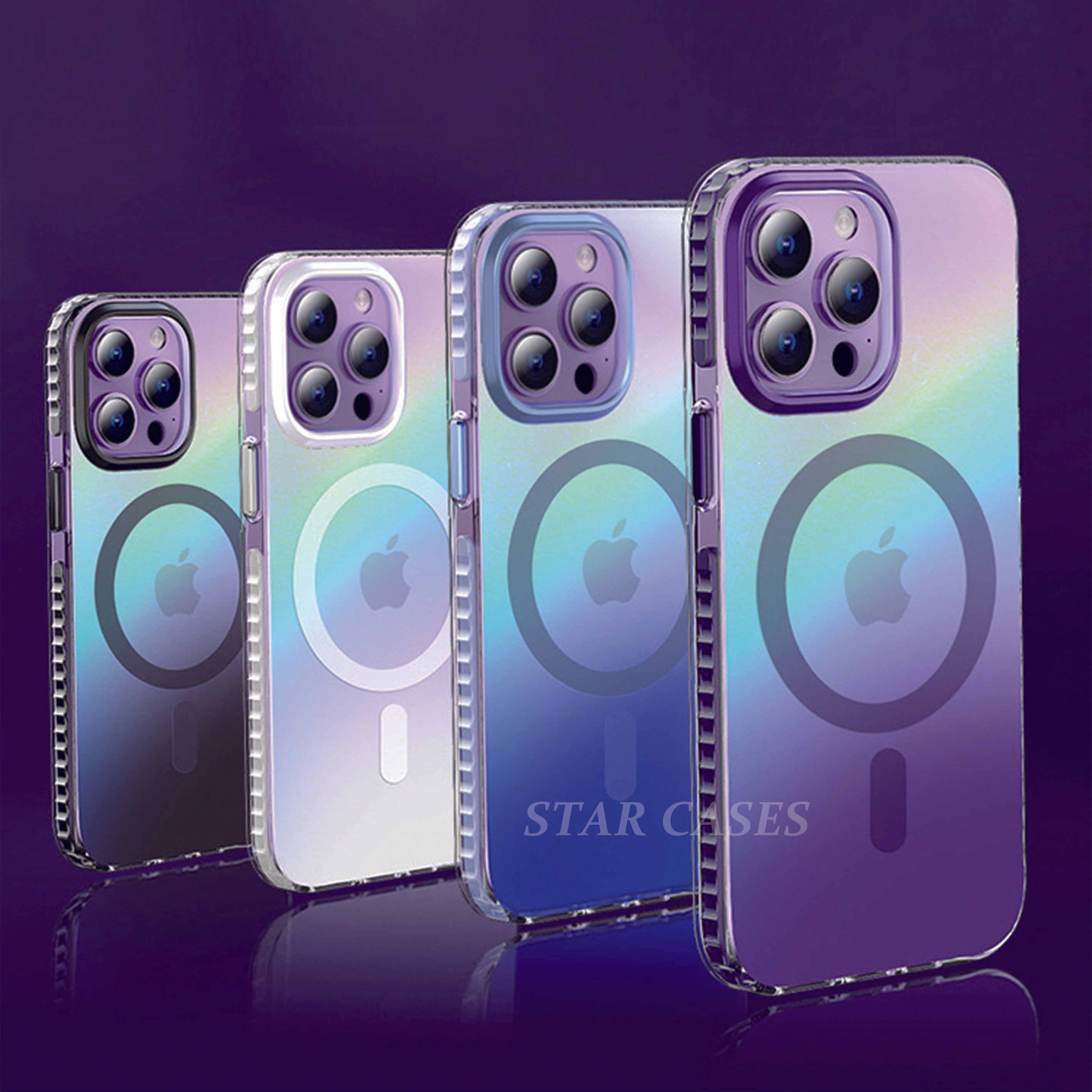 iPhone 16 Gradient Color Matte Magsafe Case