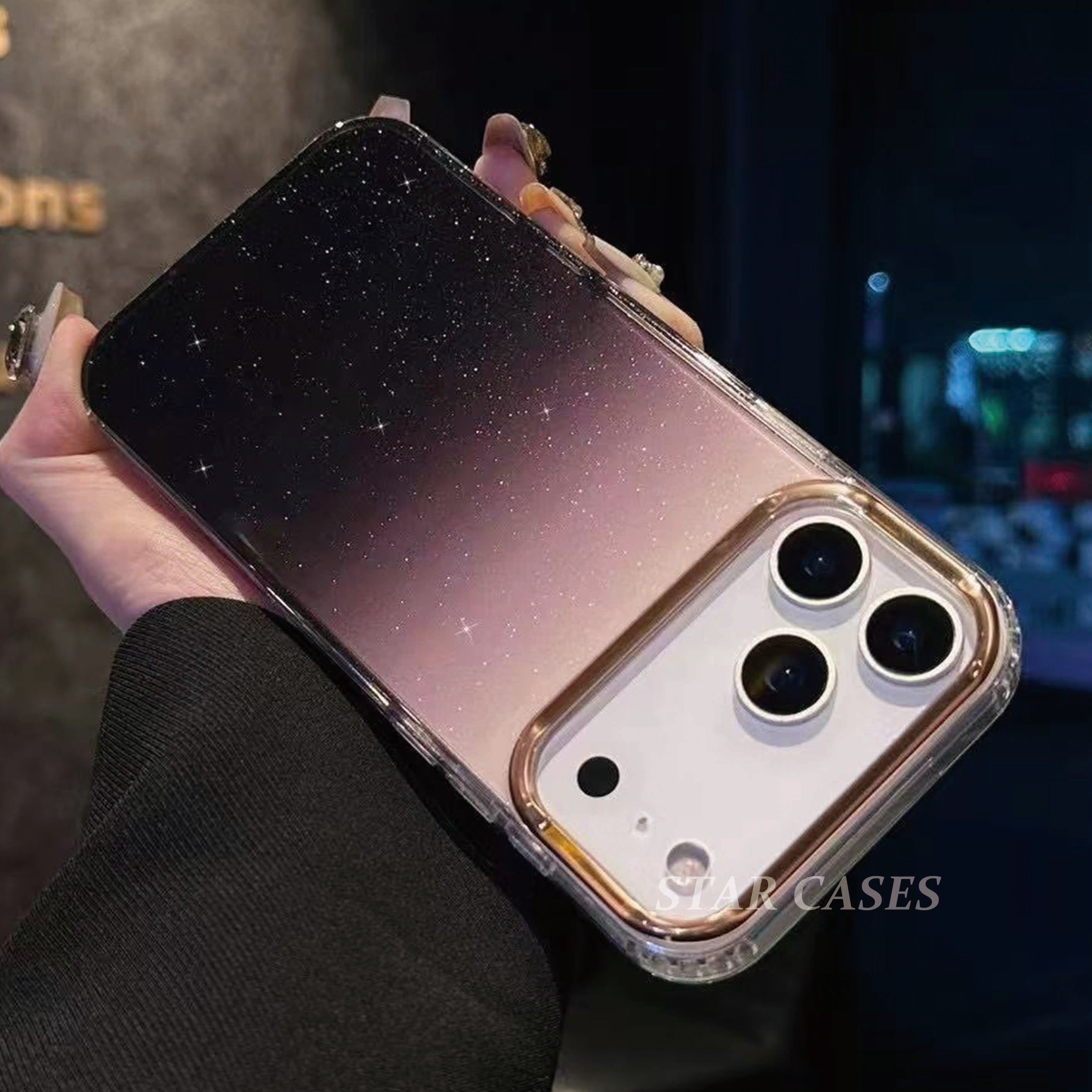 iPhone 17 Air Gradient Color Sparkling Case