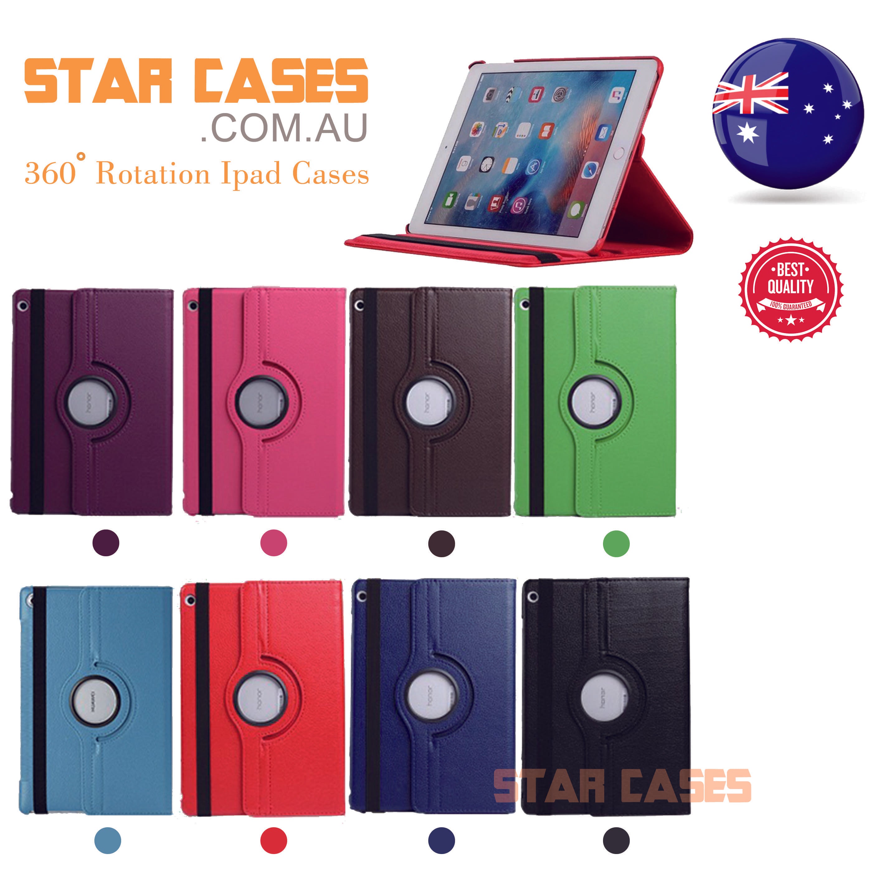 Samsung Tab A7 Lite T220/225 Tablet 360 Rotation Leather Flip Cover