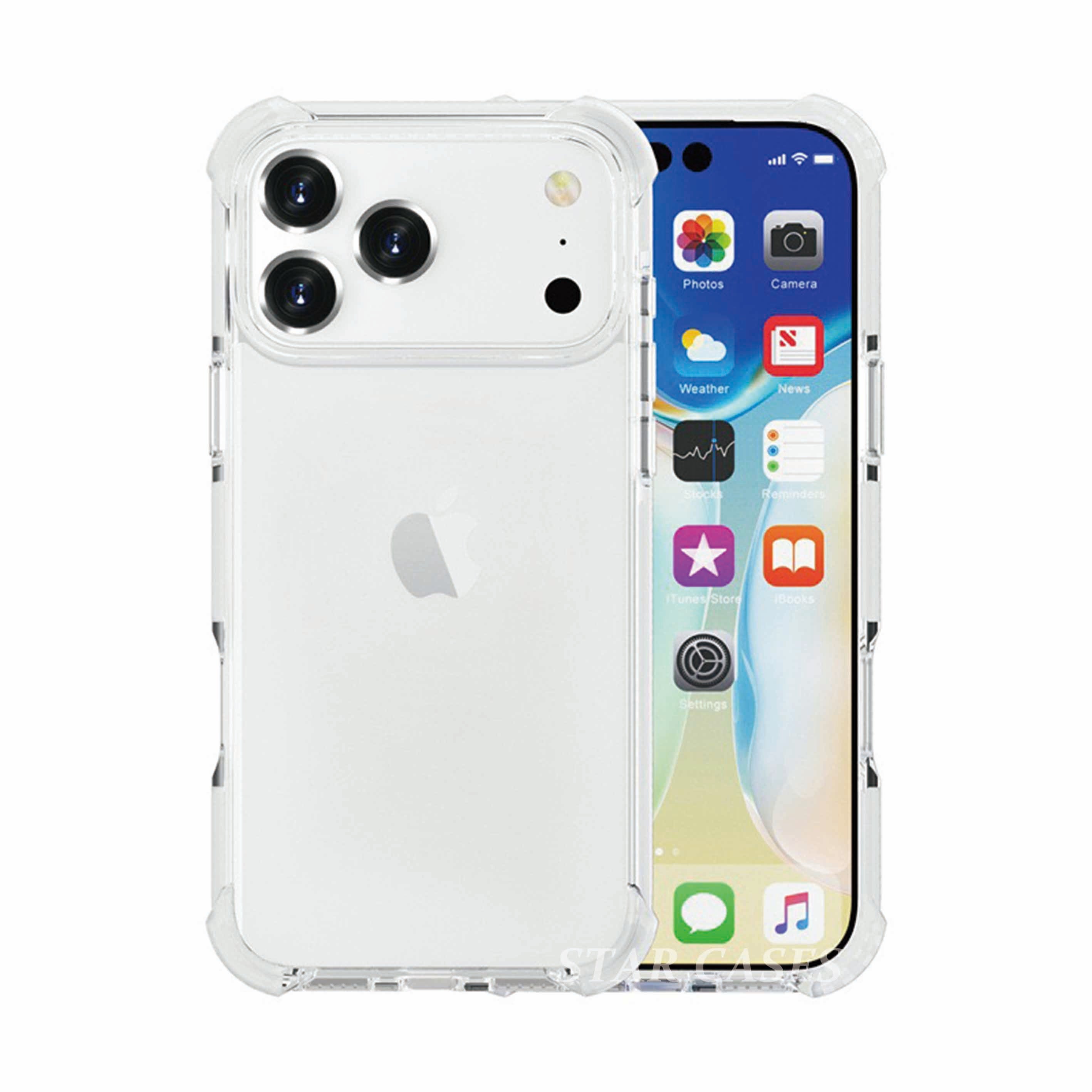 iPhone 17 Pro Max Anti-Shock Bumper Protect Case