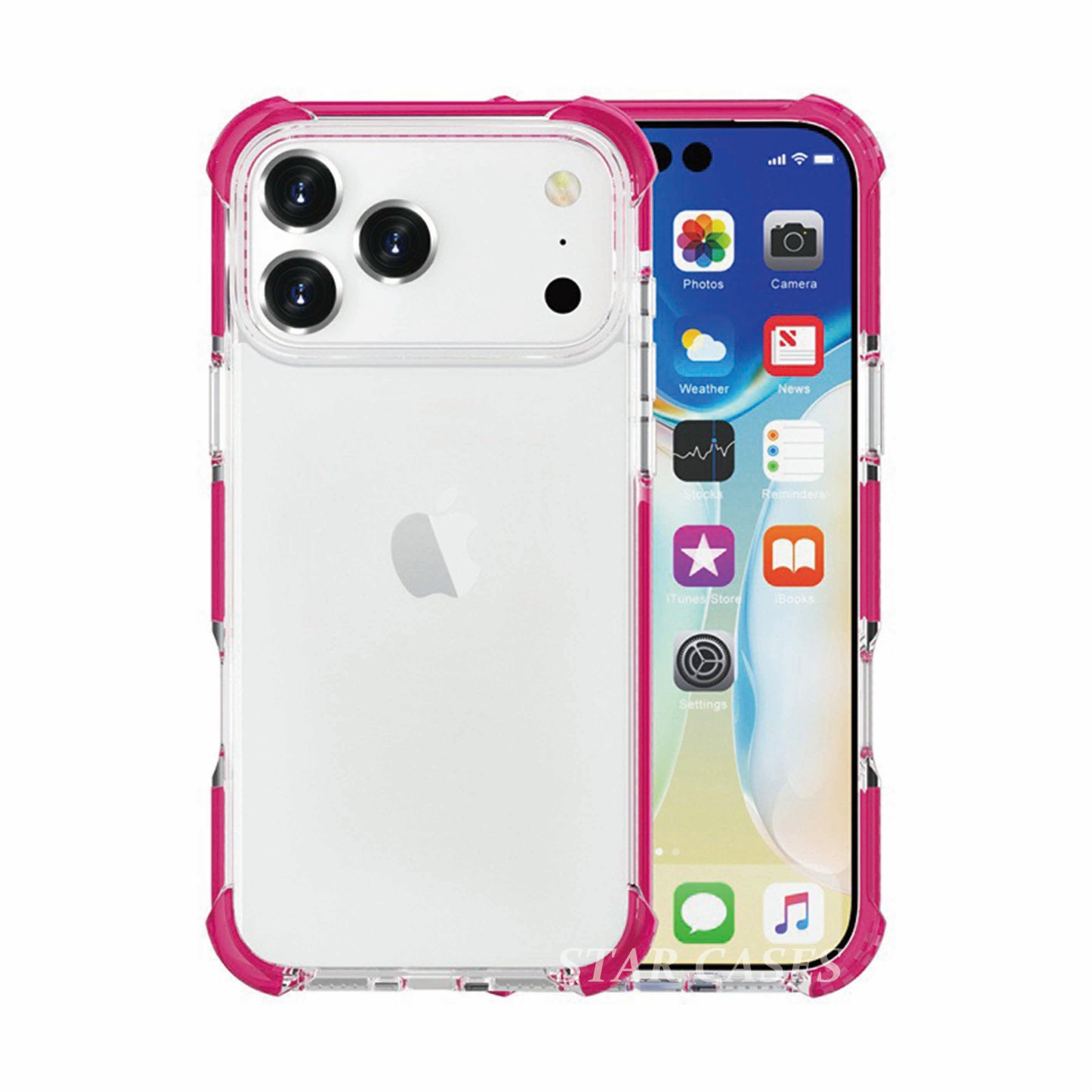 iPhone 17 Pro Max Anti-Shock Bumper Protect Case