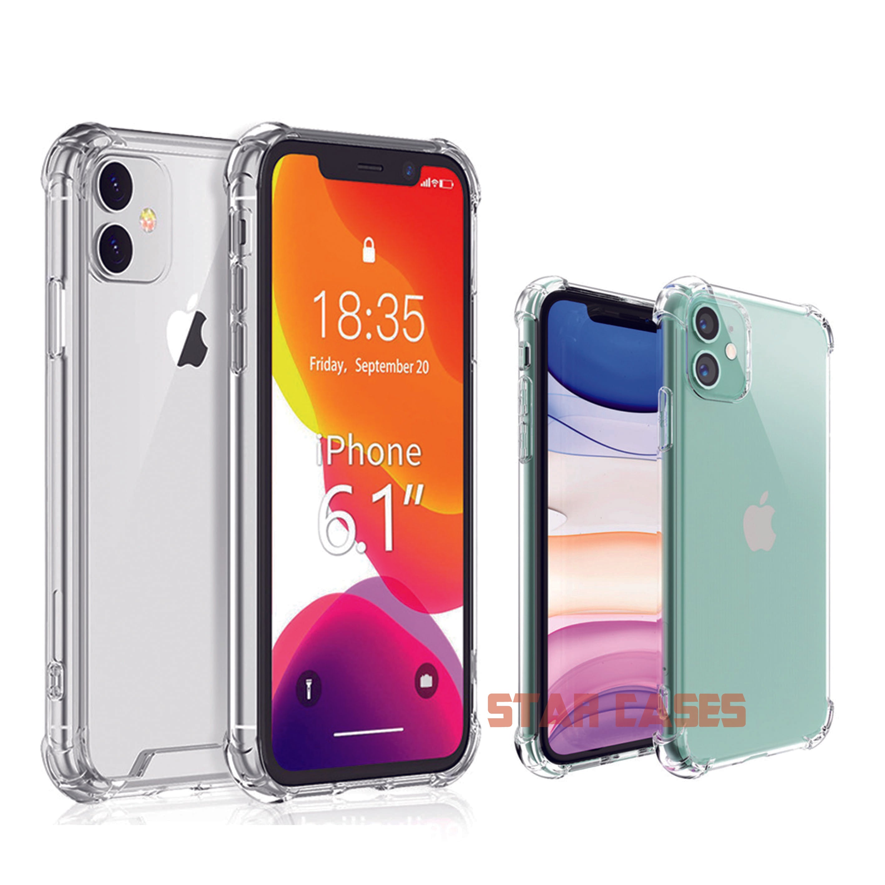 iPhone 12 ProMax Clear Soft Bumper Case