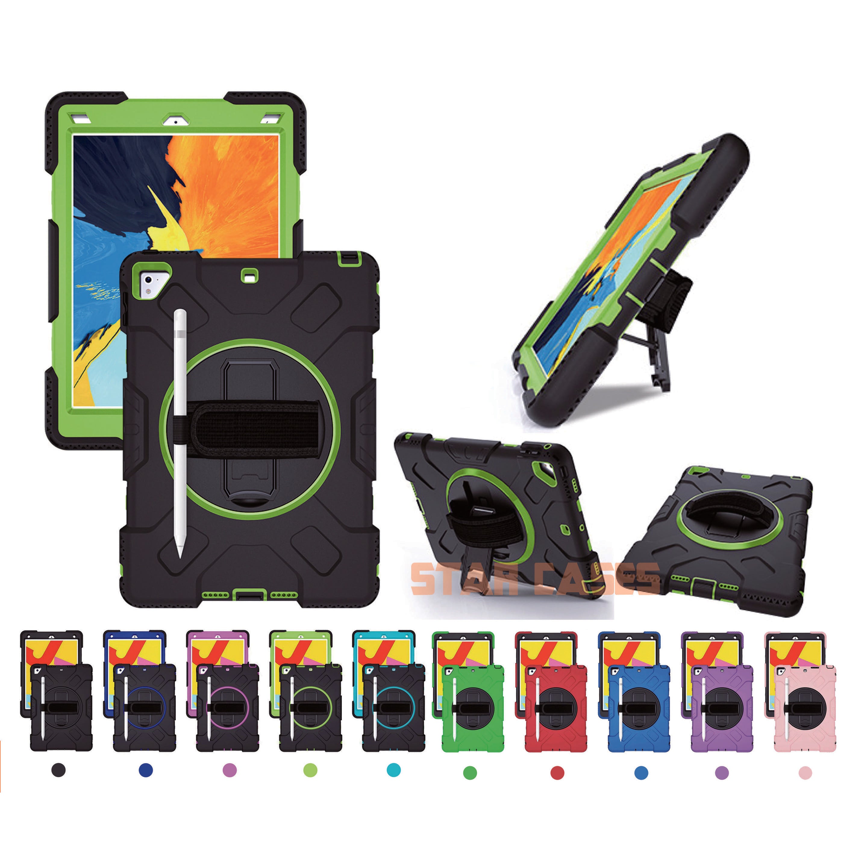 Rotating Code Case iPad 10 10.9 2022 Heavy Duty Rotating Case – Star Cases
