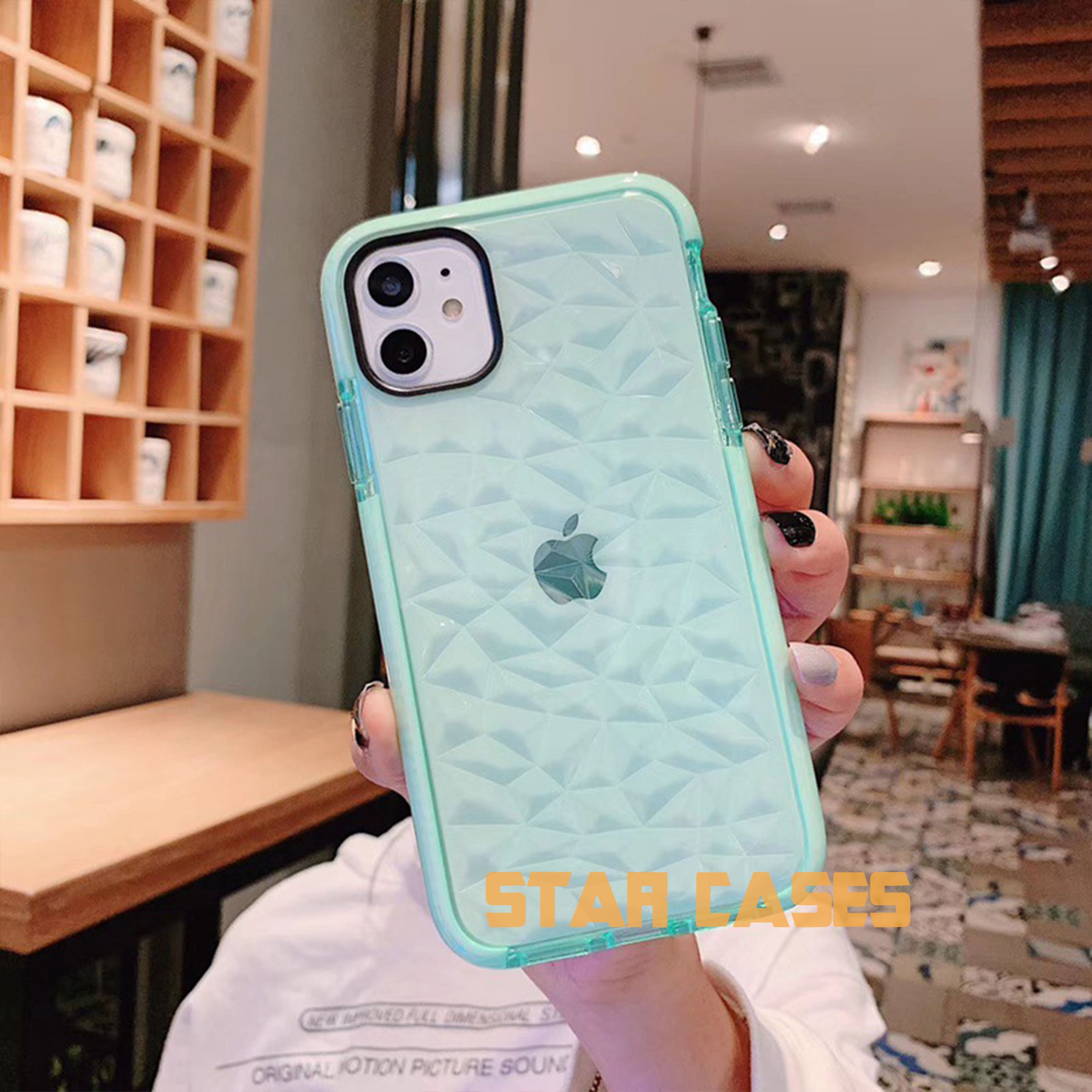 iPhone 12 Mini Triangle Diamond Shockproof Case