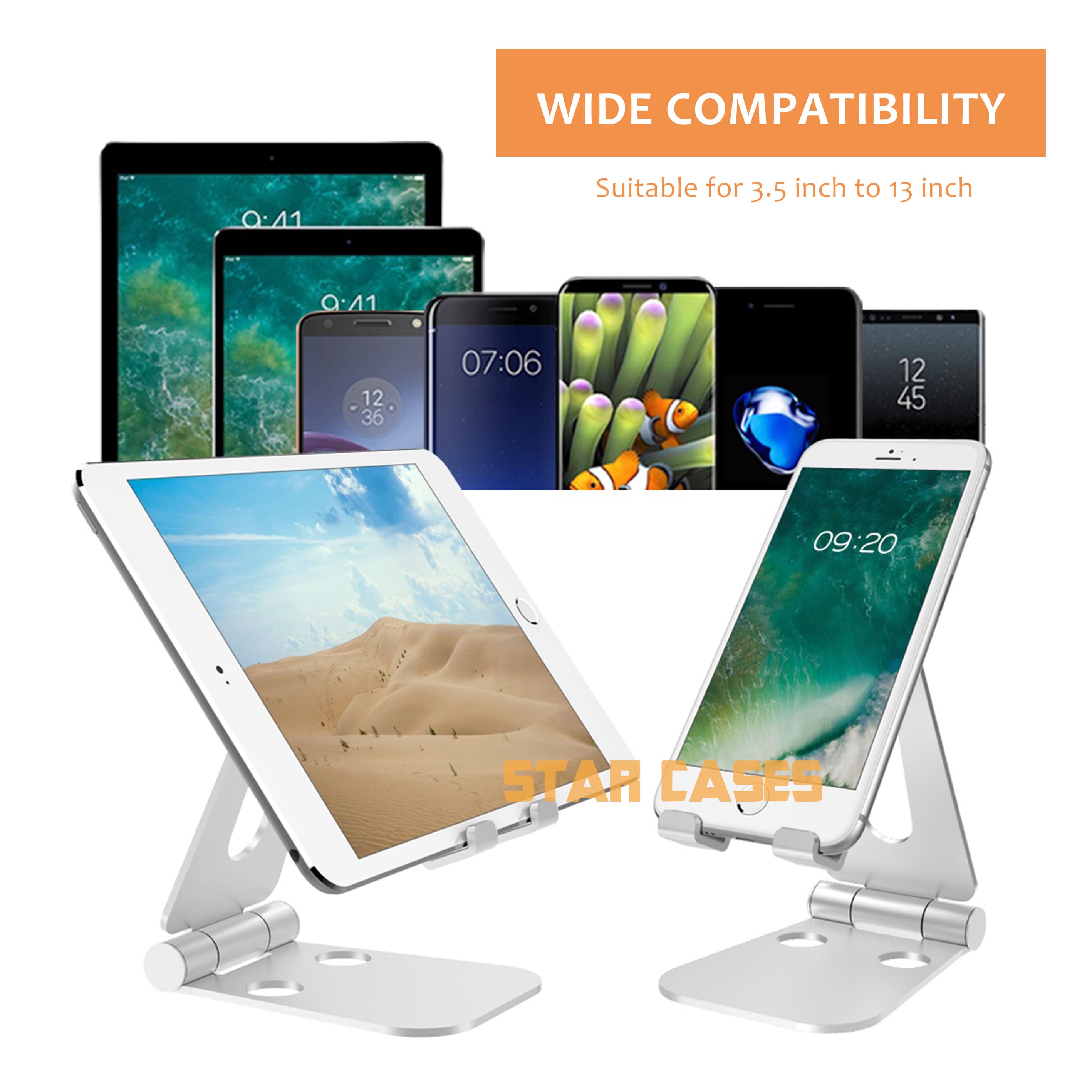 Universal Foldable Aluminium Stand Mount