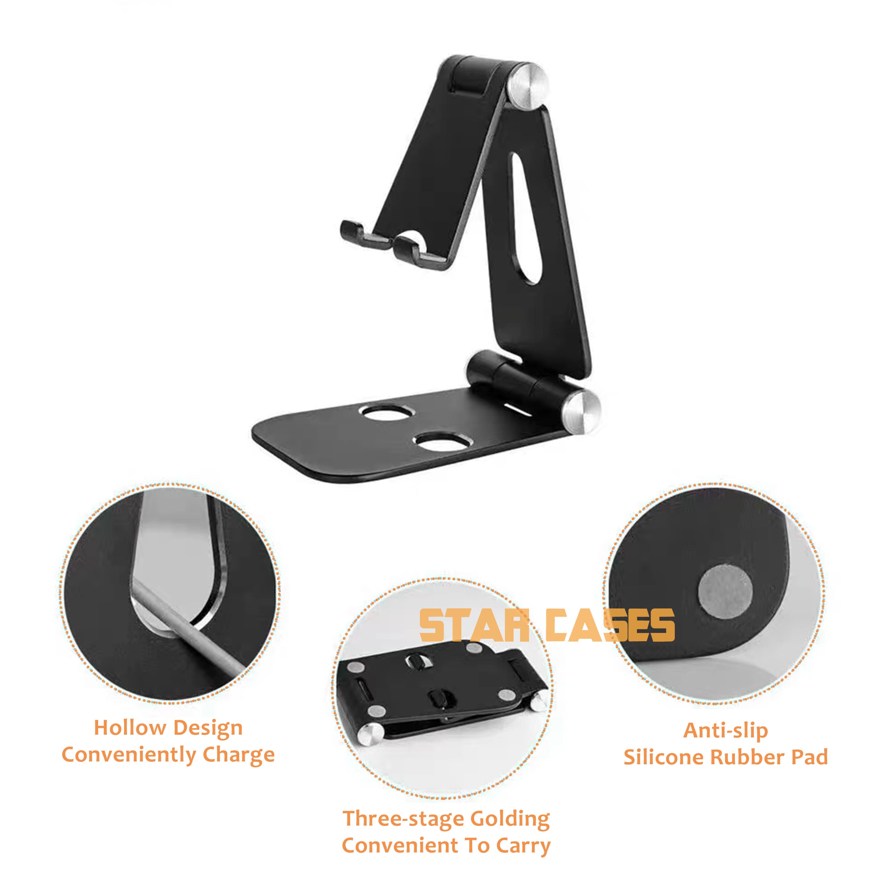 Universal Foldable Aluminium Stand Mount