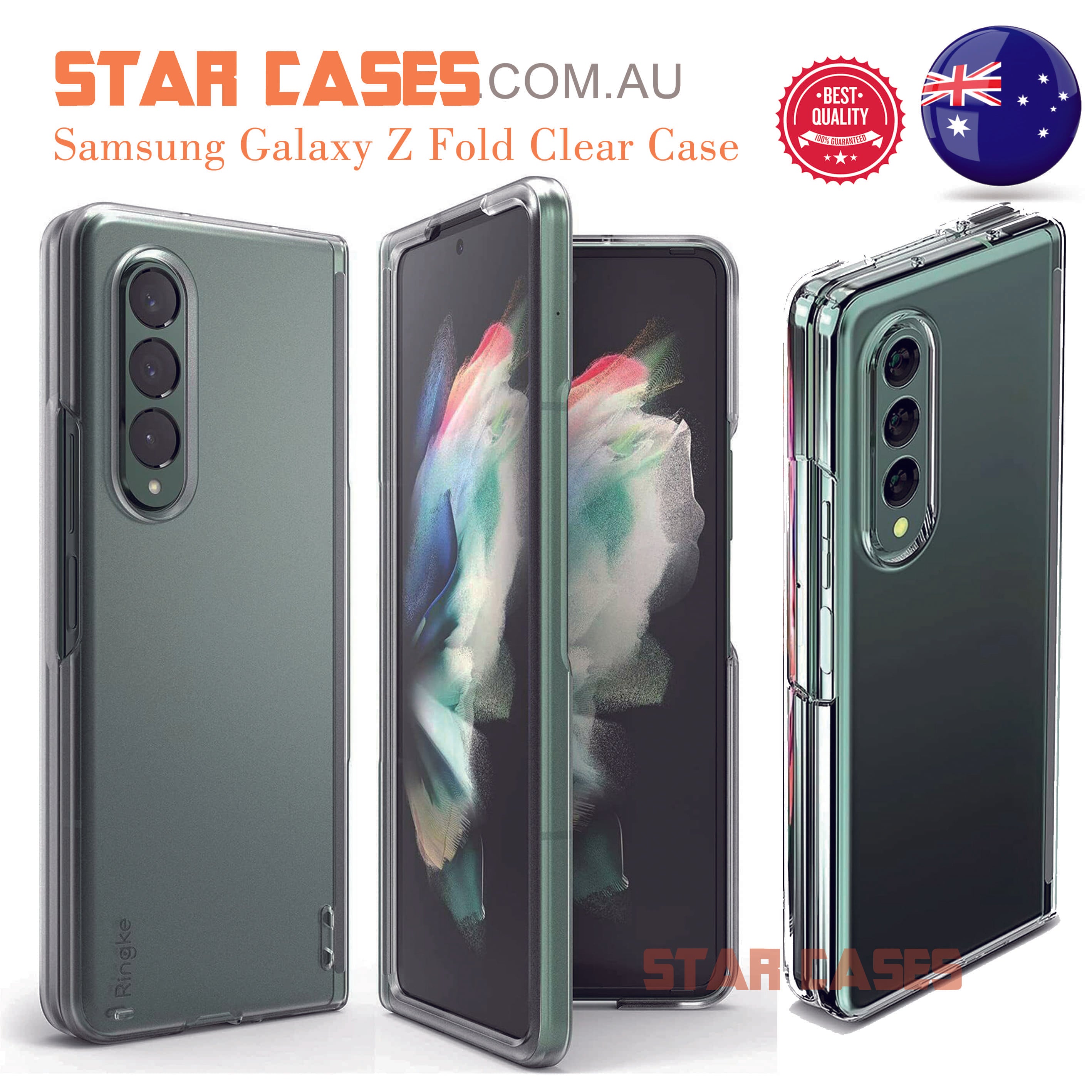 Samsung Galaxy Z Fold 5 PC Clear Case