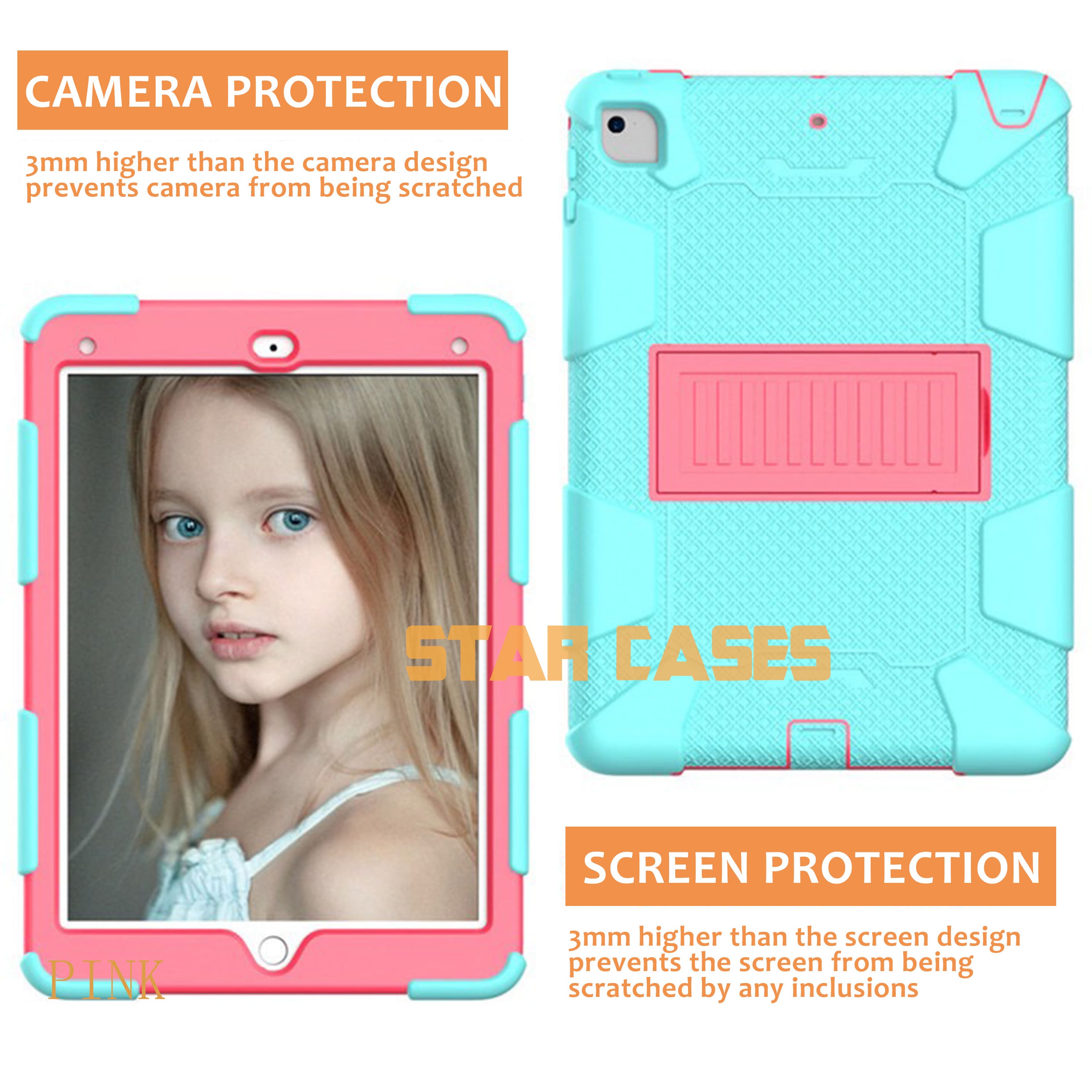 iPad Mini 4&5 Kids Heavy Duty Stand Case