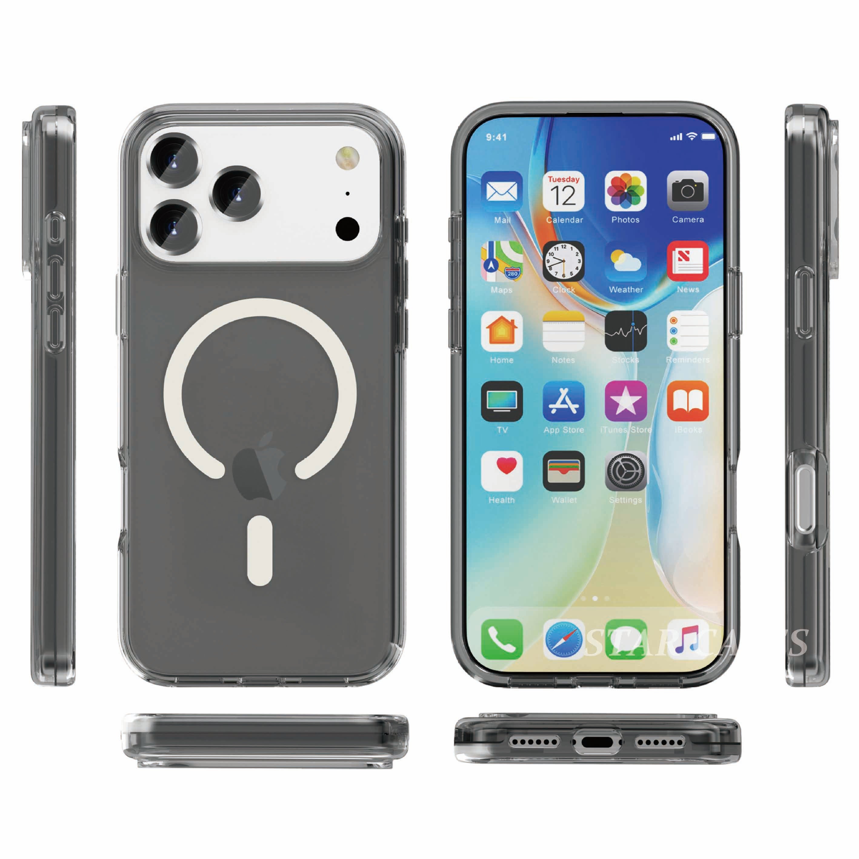 iPhone 17 Air Terminator Magsafe Hard Clear Case