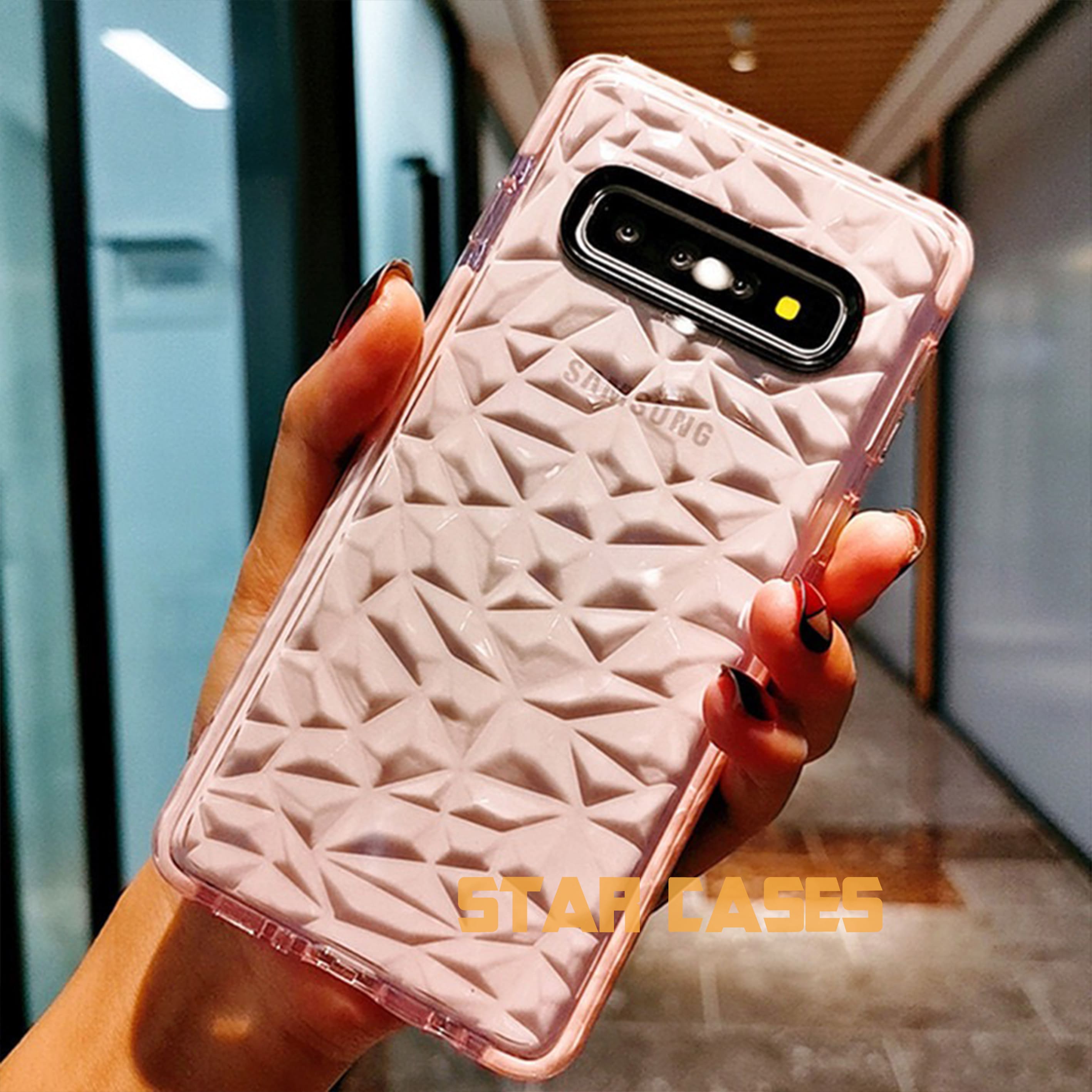 Samsung S9 Plus Triangle Diamond Shockproof Case