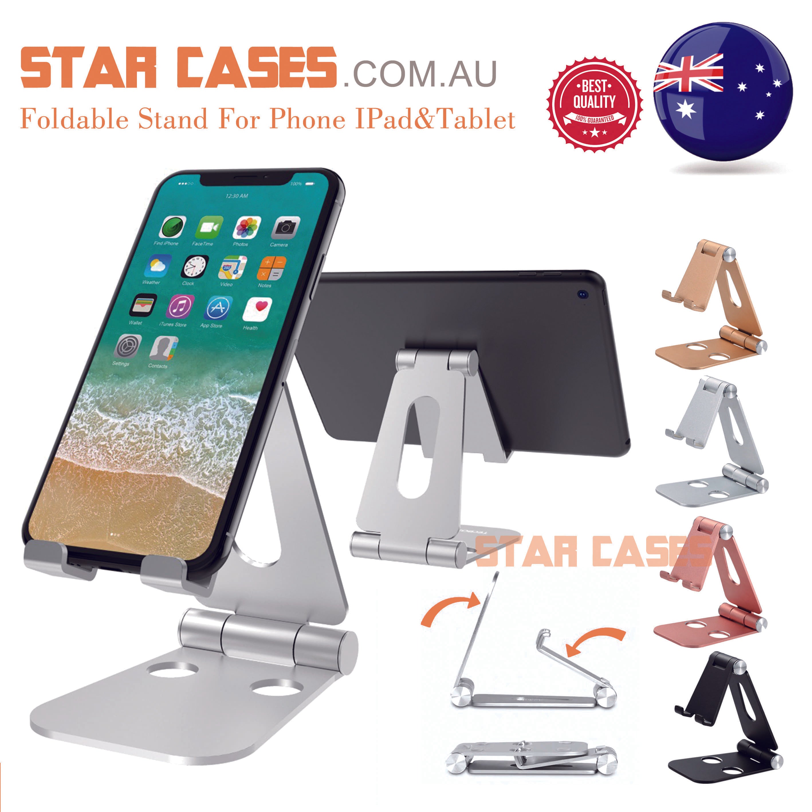Universal Foldable Aluminium Stand Mount
